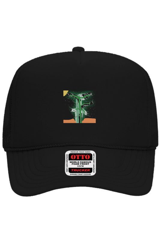 Otto 5 Panel Trucker Hat TREE