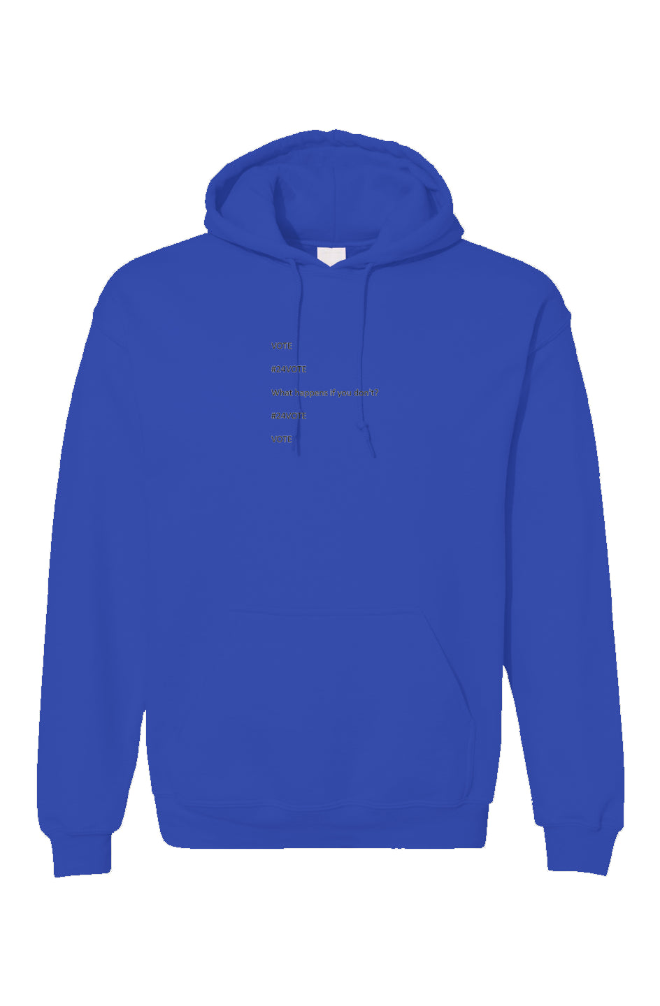 Unisex Gildan Hoodie BLUE #24VOTE