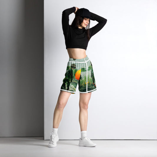 Unisex mesh shorts